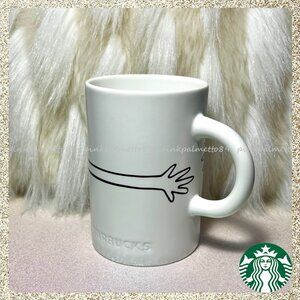 💚🤍 NWT 2026 Starbucks 'Coffee For All' 16oz Ceramic "Hug Mug"